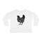 TODDLER 2T - 6T Wildflower Chickens Long Sleeves Shirt for Little Chicken Lover Baby Floral Chicken Farm Life Sleeves Toddler Big Chicken - 2.jpg