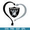Las Vegas Raiders Heart Logo Svg, Las Vegas Raiders Svg, NFL Svg, Png Dxf Eps Digital File.jpeg