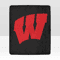 Wisconsin Badgers Blanket Lightweight Soft Microfiber Fleece.png