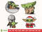 Baby Yoda embroidery designs - Cute cartoon embroidery - machine embroidery design files - 10 formats, 5 sizes.jpg