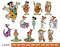 90's cartoons embroidery design - machine embroidery design files - flintstones cartoon EMBROIDERY - 10 formats, 5 sizes.jpg