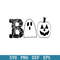 Boo Pumpkin Ghost Svg, Halloween Svg, Png Dxf Eps Digital File.jpeg