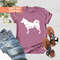 Siberian Husky Shirt,Husky Mama, Siberian Husky Owner Gift, Gift For Her, Dog Tee, Floral Huskies Tshirt, Dog Mama T-shirt, Husky Lover Gift - 4.jpg