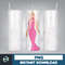 Barbie Tumbler, Barbie Tumbler PNG, Barbie Sublimation Wraps, Digital Download (10).jpg