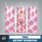 Barbie Tumbler, Barbie Tumbler PNG, Barbie Sublimation Wraps, Digital Download (40).jpg