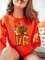 Dog Paw Print Thanksgiving Sweatshirt, Paw Print Pumpkin Sweatshirt, Dog Lover Pumpkin Sweatshirt, Love Dog Sweatshirt, Cute Pumpkin Sweat - 3.jpg
