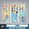 Blue Dog Tumbler Wrap, Instant Download 20oz Tumbler PNG Wraps Design, Digital Cartoon 20 oz Skinny Tumblers (22).jpg