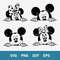 Mickey And Minie Peeking Svg, Mickey Mouse Svg, Minnie Mouse Svg, Disney Svg, Png Dxf Eps Digital File.jpeg