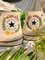 Embroidered ConverseMushroom ConverseEmbroidered Orange mushrooms And FlowerConverse High Tops Chuck Taylor 1970s - 3.jpg