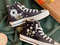 Flower ConverseCustom Converse White Chrysanthemum And BeesEmbroidered Logo DaisyCustom Converse Chuck Taylors 1970sGift For Her - 6.jpg
