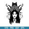 Hecate Triple Goddess Halloween Svg, Halloween Svg, Png Dxf Eps Digital File.jpeg