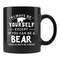 Bear Mug Bear Gift Bear Coffee Mug Bear Lover Mug Bear Fan Gift Bear Fan Mug Bear Lover Gift Bear Cup #c1797 - 1.jpg