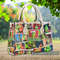Personalized The Grinch Art Collection Handbag, The Grinch Handbag, Grinch Leatherr Handbag, Shoulder Handbag, Gift For Grinch Fans - 1.jpg