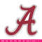 Alabama Crimson Tide embroidery, Alabama Crimson embroidery, Football embroidery, NCAA embroidery, Sport design, NCAA22.jpg