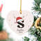 Baby First Christmas Ornament, Custom Initial Name Ornament, Christmas Light Ornament, Santa Hat Ornament, Reindeer Kids Ornament, 1st Xmas - 1.jpg