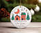 First Christmas In Our New Home Family Personalized Ceramic Ornament Home Decor Christmas Round Ornament - 1.jpg