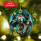 Personalized Christmas Dragon Flat Ornament, Merry Xmas Dragon Ornament, Dragon Lover Gift, Dragon Christmas Ornament, Mythical Christmas - 1.jpg