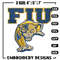 FIU Panthers embroidery design, FIU Panthers embroidery, logo Sport, Sport embroidery, NCAA embroidery..jpg