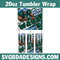 Tulane Green Wave Football 3D Inflated Tumbler Wrap.jpg