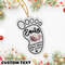 Babys First Christmas Ornament 2023, Personalized Birth Stats Ornament, Baby Photo Ornament, Baby Keepsake, Newborn Gift, Baby Feet Ornament - 4.jpg