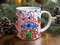 Angel Stitch On Candy House 3D Inflated Christmas Mug Wrap, 90 s Cute Cartoon Christmas 11oz 15oz Mug Design PNG, 3D Puff 20oz Mug Wrap Gift - 3.jpg