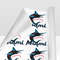 Miami Marlins Gift Wrapping Paper.png