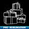 TA-20231030-9893_White Line Drawing Pile of Wrapped Christmas Gift Boxes 3578.jpg