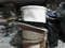 Steampunk Black Crusty Band White Leather Top Hat (7).jpg