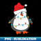 AI-20231103-13345_Funny Penguin Santa Hat Christmas Lights Christmas Tree Penguin Lover Christmas Gift 3176.jpg