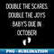 QK-20231113-10219_Double the Scares Double the Joys  Babys Due in October Halloween baby Maternity Pregnancy Announcement 9488.jpg