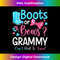 EV-20231114-5082_Womens Gender Reveal Boots Or Bows Grammy Matching Baby Party V-Neck.jpg