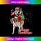 PU-20231114-2663_Saint Bernard Santa Claus Hat Merry Christmas Dog X-Mas Dogs Long Sleeve.jpg