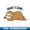 PJ-20231116-13153_Takin It Slow Cute Sloth Pun 8537.jpg