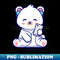 LT-20231117-8827_Cute Polar Bear Listening Music Cartoon 5850.jpg