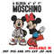 Moschino Mickey and Minnie mouse Embroidery design, Disney Embroidery, cartoon design, Embroidery File, Digital download.jpg