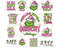 Pink Christmas Grinch Png Bundle, My Day Design Png, Bougie Christmas.png