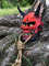japanese mask raijin red