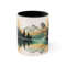 Watercolor Mountain Nature Mug Nature Inspired Mountain Cup Landscape Art Drinkware Mountain Lovers Gift Accent Coffee Mug Nature Scenery 2.jpg