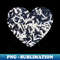 UN-3080_Black and White Zebra Sprinkles Candy Heart Photograph 5771.jpg