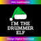 WX-20231125-3371_Christmas I'm The Drummer Elf Xmas Pajama Drums Drumming Tank Top 0618.jpg