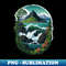 FY-36930_Rocky Mountain seashore Sticker - Cool Animal 7287.jpg