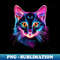 PL-31313_Neon Cat Face in colorful neon pink and neon blue 3369.jpg