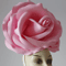 wedding headdress bride giant pink rose fascinator Kentucky Derby hat,.jpg