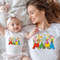 Floral Super Mario Mama and Mini Matching Shirt  Mother'S Day Shirt  Super Mom Shirt  Mother and Son Matching Tee  Mario Mom Shirt.jpg