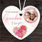 Grandma Floral Pink Photo Frame Birthday Gift Heart Personalised Ornament.jpg