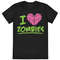 I Heart Zombies Funny Cute Novelty Zombie Shirt, Disney Zombies Shirt.jpg