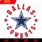 Dallas Cowboys Circle Logo 5 svg, nfl svg, eps, dxf,  png, digital file.jpg
