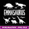 Dinosaur T Rex Emma Emmasaurus Dino Name - Premium PNG Sublimation File