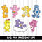 Care Bears Svg Bundle, Easy Cut, Layered By Color.jpg