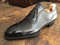 Men's Handmade Black Leather Oxford Brogue Cap Toe Lace Up Dress Shoes.jpg